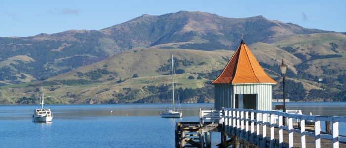 Warf, Akaroa township