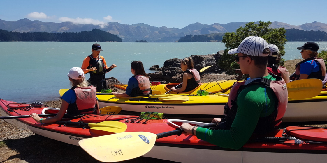 Kayaking in Lyttelton with Adventure By Nature